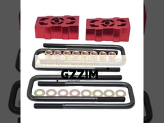 Nissan Navara D40 2005-2015 50mm Hinterfederung Aluminium-Tapered Face Lift Block Kit