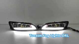 Hyundai Tucson Nebelscheinwerfer DRL-Upgrade 2016–2018