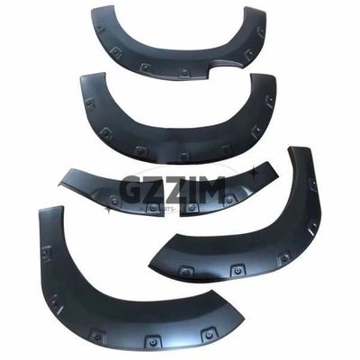 Plastic Black / White Car Fender Flare For Toyota Hilux Revo 2021 Wheel Fender Flares