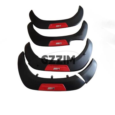 Plastic Black / White Car Fender Flare For Toyota Hilux Revo 2021 Wheel Fender Flares