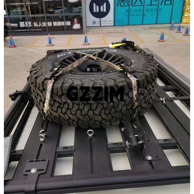 Multifunctional Aluminum Van Roof Rack Iso9001 Aluminium Platform Roof Rack