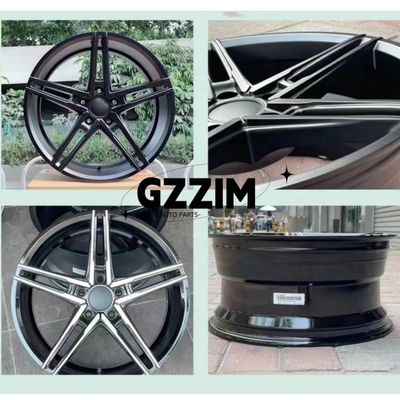 Matte Black / Black Glossy Auto Wheel Rims Universal 18*8.5J