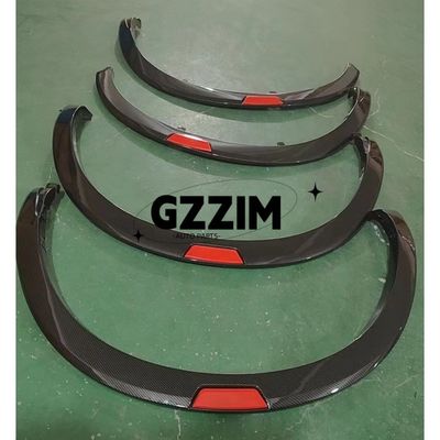 Car Accessories Carbon Fiber Slim Fender Flare For NP300 Navara Frontier 2021