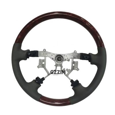 Old Style Peach Wood Grain Car Steering Wheel For Toyota Prado FJ120