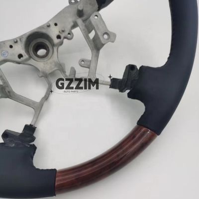 Old Style Peach Wood Grain Car Steering Wheel For Toyota Prado FJ120