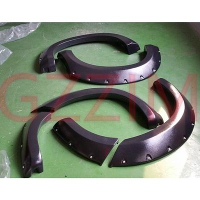 ABS Plastic Black Wheel Arch Fender Flares For DMAX 2012-2015