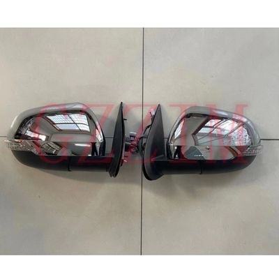ABS Plastic Car Classic Chrome Black LED Side Mirrors For L200 2019