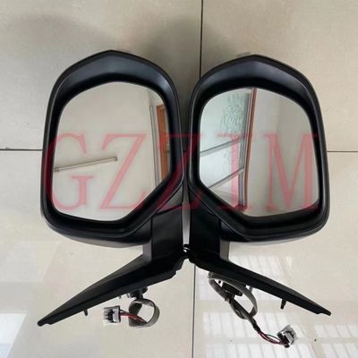 ABS Plastic Car Classic Chrome Black LED Side Mirrors For L200 2019