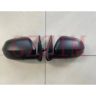 ABS Plastic Car Classic Chrome Black LED Side Mirrors For L200 2019
