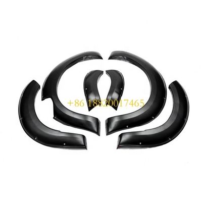 Wheel Arch Flare Fender Flare For NP300 2015-2018 ABS Plastic Black