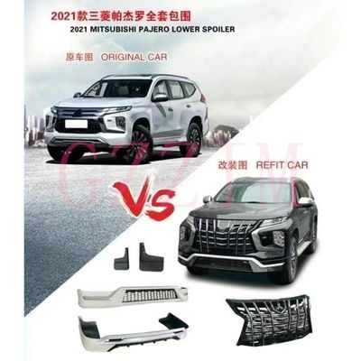 automotive Body Kit Mitsubishi Pajero 2020 Sport With Front And Rear Surround Body Kit