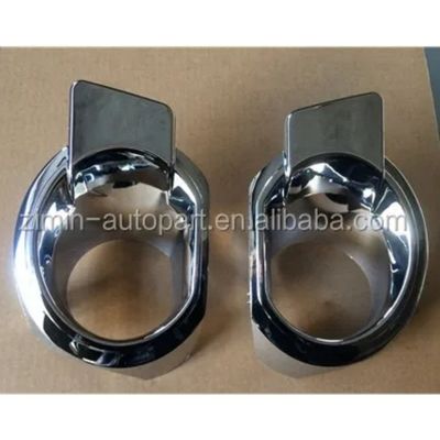 Top-Rated Chrome Black Fog Light Cover For Ford Ranger 2011-2012