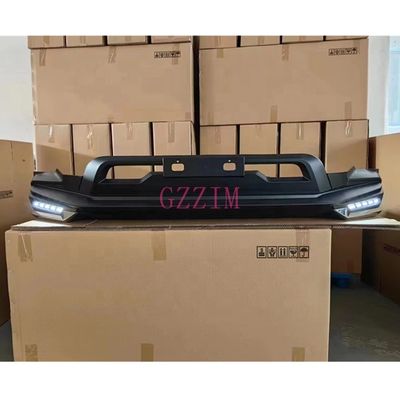 Black Front Bumper Monalisa car Body Kit With Light For Toyota Hilux Rocco 2021