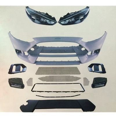 Ford Focus RS 2015 Front and Rear Bumpers  ABS Plastic Body Kit