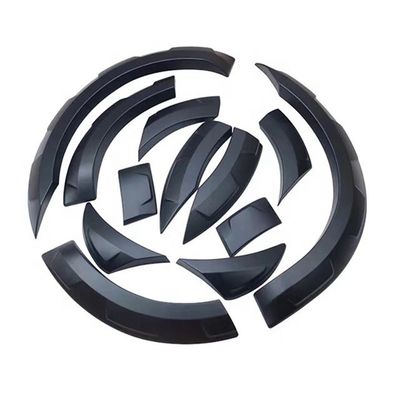 Car Fitment Plastic Wheel Eyebrow For Ford Ranger Everest
