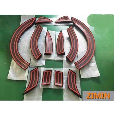 Car Fitment Plastic Wheel Eyebrow For Ford Ranger Everest