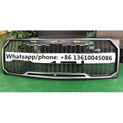ABS Plastic Grey Front Grille Middle Grille For Ford F150 2009-2014