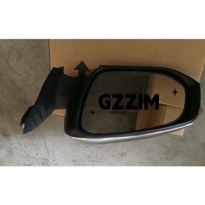 Classic Chrome Black LED Side Mirrors For Toyota Hilux Vigo 2016
