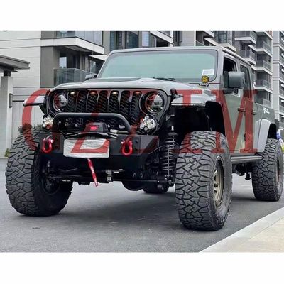 GR Front Bull Guard Bumper For JEEP JT Car Steel Bumper Bar
