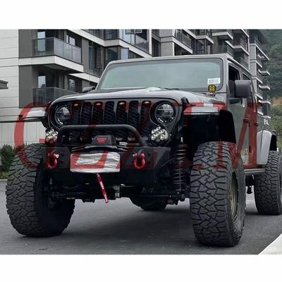 GR Front Bull Guard Bumper For JEEP JT Car Steel Bumper Bar