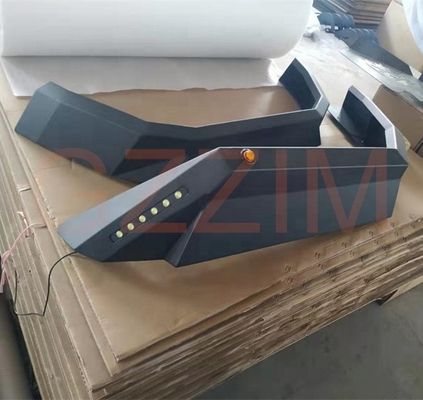 4x4 Steel Aluminum Alloy Car Fender Flare With Light For WranglerJL