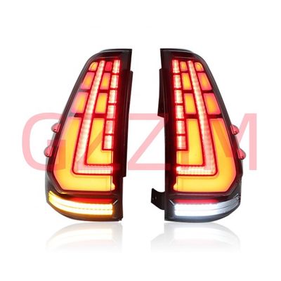 Prado 2003-2009 Car LED Tail Light Black Yellow Toyota LED Tail Light Type 1