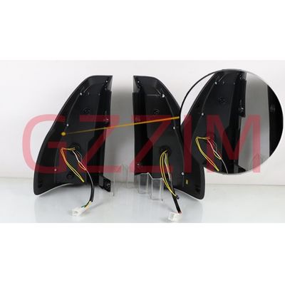 Prado 2003-2009 Car LED Tail Light Black Yellow Toyota LED Tail Light Type 1