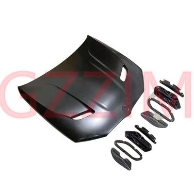Car Engine Cover Stainless Steel Hood Bonnet For BMW 2018-2021 G30 38 Changed To CS Style