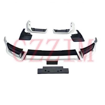 GTS Plastic Front Rear Bumper Body Kit For Toyota Land Cruiser LC200 2016 Black/White