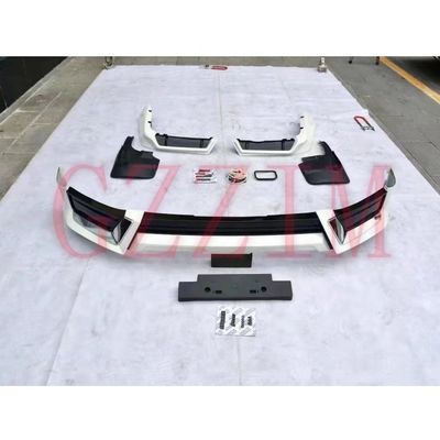 GTS Plastic Front Rear Bumper Body Kit For Toyota Land Cruiser LC200 2016 Black/White