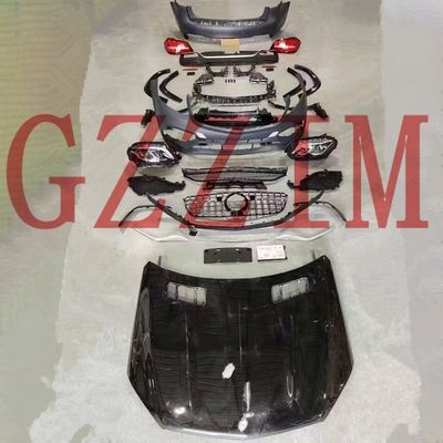 Front Rear Bumper Grille Hood Body Kits For Mercedes Benz GL 2013 To GL63