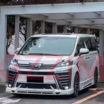 Car Bodykit Front And Rear Bumper Lip For Toyota Alphard 2015-2018