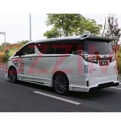 Car Bodykit Front And Rear Bumper Lip For Toyota Alphard 2015-2018
