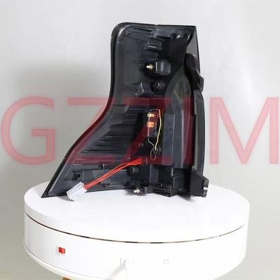 Black Red LED Tail Light ABS Plastic For Prado FJ150 2018
