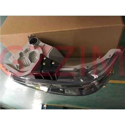Car Black ABS Plastic Refit HID Head Lamps For Toyota Hiace 2014