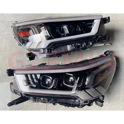 Plastic Black Car LED Headlight For Toyota HILUX REVO ROCCO