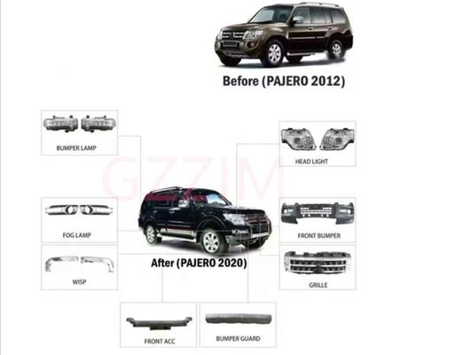 Pajero 2012-2021 Mitsubishi Car Body Kit Auto Body Plastic Repair Kit