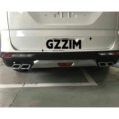 Kia Carnival 2021 Auto Exterior Parts Car Rear Aluminum Alloy Exhaust Tail Pipe