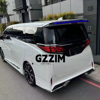 Factory High Quality Roof Light Wing Spoiler For Toyota Alphard Vellfire 40 Series ABS Plastic