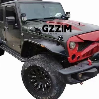 Jeep Wrangler JK JL JT Car Accessories Black Wide Body Fender Flares Wheel Brows