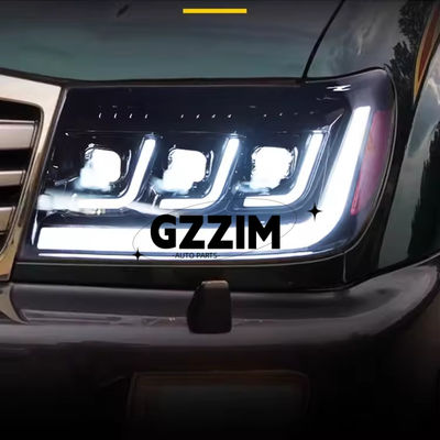Toyota Land Cruiser FJ100 Head Light Modified Front Light With Grille