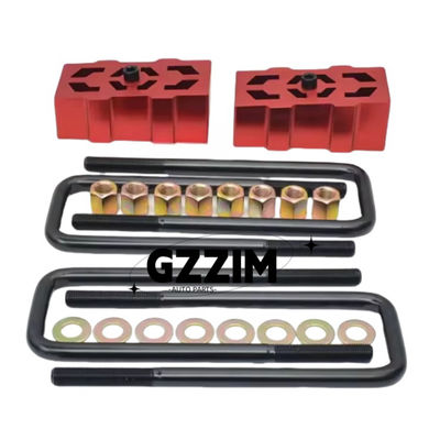 Nissan Navara D40 2005-2015 50mm Rear Suspension Aluminium Tapered Face Lift Block Kit