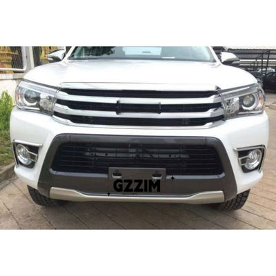 Car Accessories Plastic ABS Front Bumper Guard For Toyota Hilux Revo 2016-2018