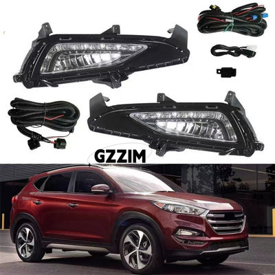 Car Accessories Fog Lamp Daytime Running Light For Hyundai Tucson 2016-2018