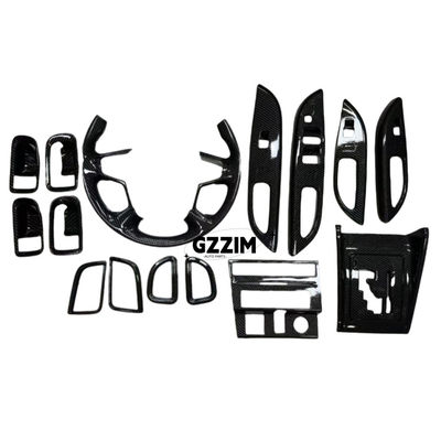 Mitsubishi Triton 2019-2023 Car Interior Accessories Decoration Cover Trim Carbon Fiber Interior Parts