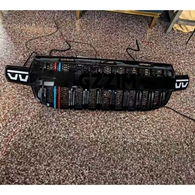 high quality abs car grille factory plastic front grille with led for ford ranger 2022