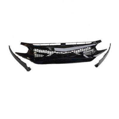 Fc450 Typ Schwarz Vorderbumpergitter für Honda Civic X 2016+
