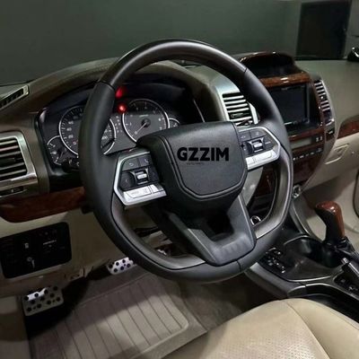 Old Style Peach Wood Grain Car Steering Wheel For Toyota Prado FJ120