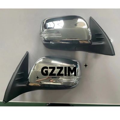 ABS Plastic Side Mirrors Door Mirror Reversing Mirror With Steering Lamp For Prado Cruiser 2014