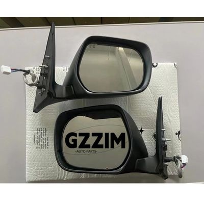 ABS Plastic Side Mirrors Door Mirror Reversing Mirror With Steering Lamp For Prado Cruiser 2014